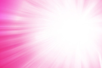 Obraz premium Pink glitter sparkle defocused rays lights abstract background.