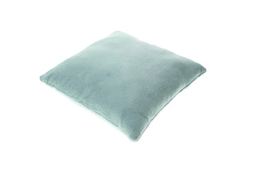 Square pillow isolated on white background