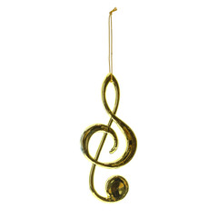 Fototapeta premium Close up Christmas decorations isolated on white