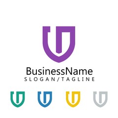 guard protection vector logo icon