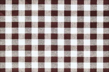 classic checkered tablecloth texture background