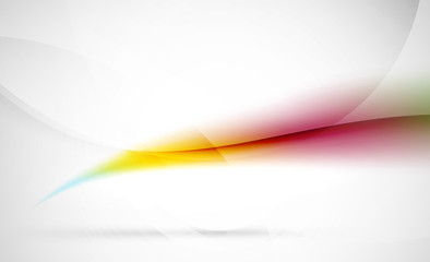 Wave abstract background. Business hi-tech presentation template or advertising layout
