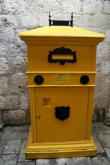 Yellow mailbox
