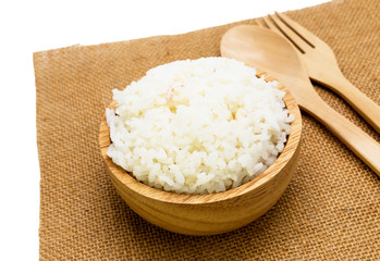 streamed rice