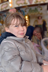 sur les chevaux de bois