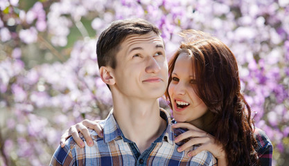 Fototapeta premium Young happy love