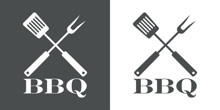 Icono plano BBQ #2