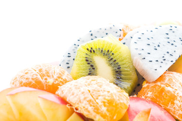 Fototapeta na wymiar Mix fruits