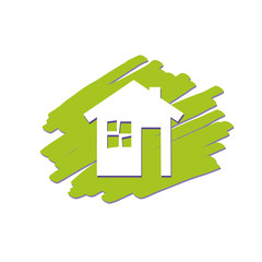 Illustration of save home concept