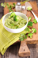 broccoli puree