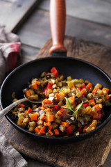 tasty vegetarian ratatouille
