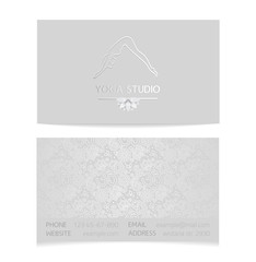 Yoga business card