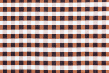 Brown tablecloths texture or background, table chintz.