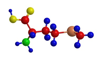 Molecular structure of Selenomethionine