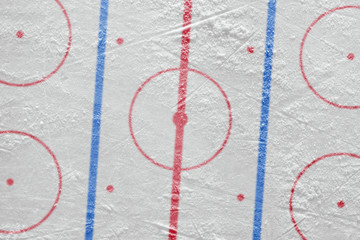 Obraz premium The ice hockey arena