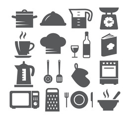 Kitchen and Cooking Icons