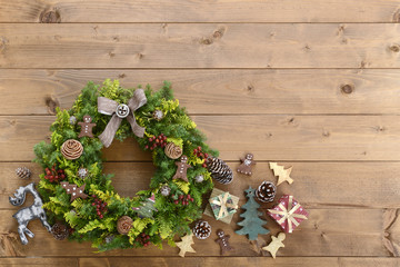 クリスマスリース　クリスマスイメージ