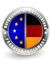 Produced in Germany and EU label