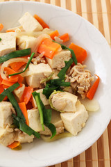 沖縄料理　豆腐チャンプルー