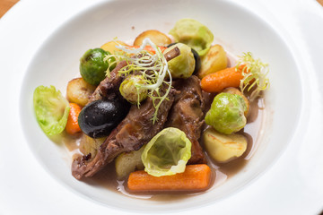 meat and vegetables