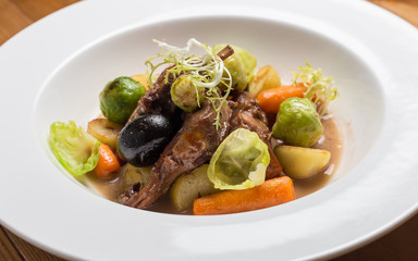meat and vegetables