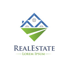 Modern Lake Real Estate Logo