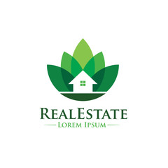 Green Real Estate Logo