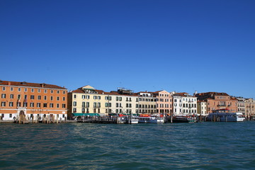 Fototapeta na wymiar Venice, Italy. View from the lagoon