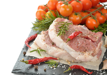 Raw meat