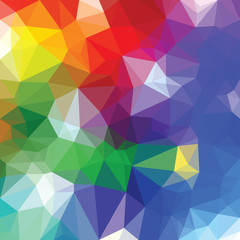blur triangle color