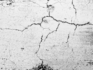 crack grunge white wall texture