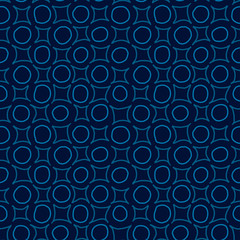 Seamless pattern handwritten pattern. 手書き風パターン