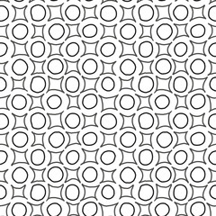 Seamless pattern handwritten pattern. 手書き風パターン