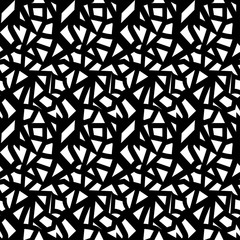 seamless pattern dynamic shapes. 大胆な形のパターン