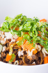 black bean sauce noodle or jajamyeon