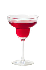 Glass of cranberry juice
