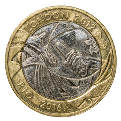 2012 London Olympics commemorative £2 coin