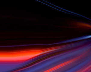Colorful abstract glowing