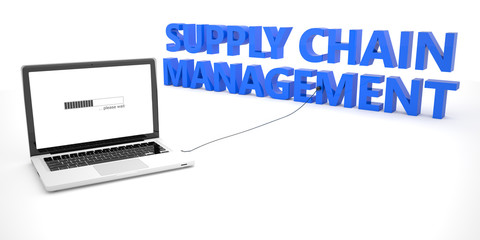 Fototapeta premium Supply Chain Management