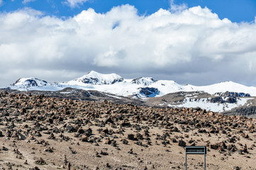 The Andes around Arequipa, Peru