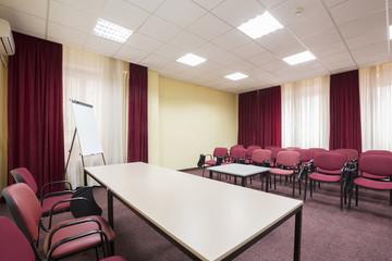 Fototapeta na wymiar Interior of a presentation room