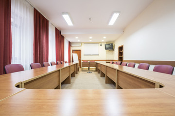 Interior of a boardroom