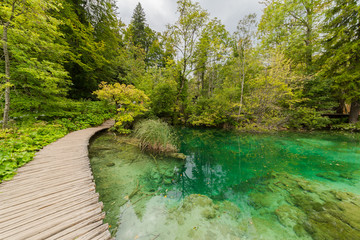 The beauty of Plitvice Lakes National Park.