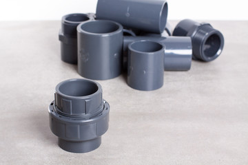 System PVC-U fittings for water.