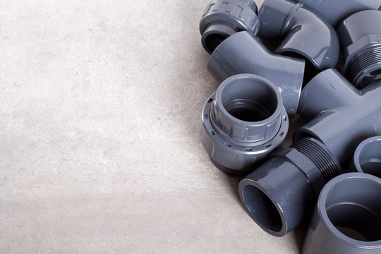 System PVC-U fittings for water.