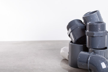 System PVC-U fittings for water.