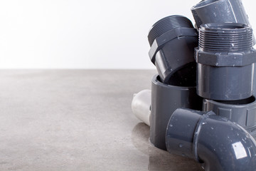 System PVC-U fittings for water.