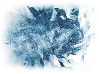 Abstract digital background, cloud computing 3d