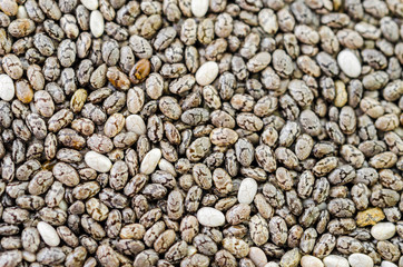 Chia seeds texture.