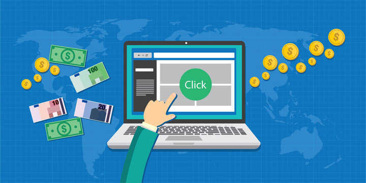 Pay Per Click Ppc Concept